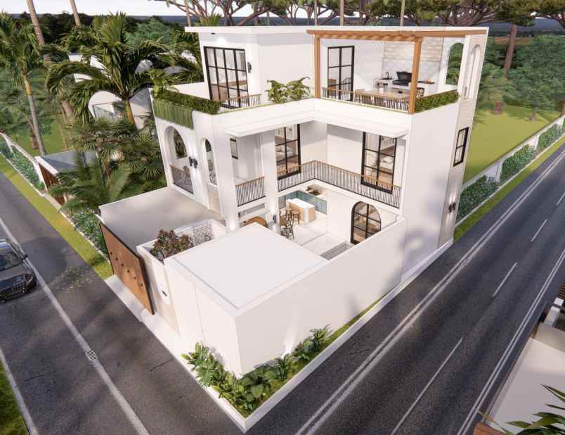 brand new villa 3 bedroom view gwk di ungasan bali