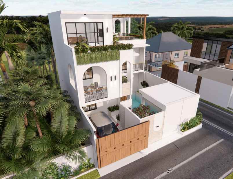 brand new villa 3 bedroom view gwk di ungasan bali