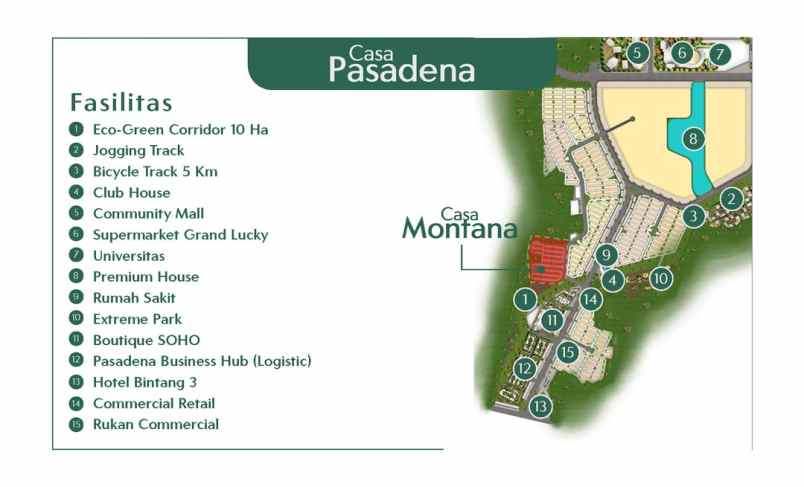 cluster montana casa pasadena pantai indah kapuk 2