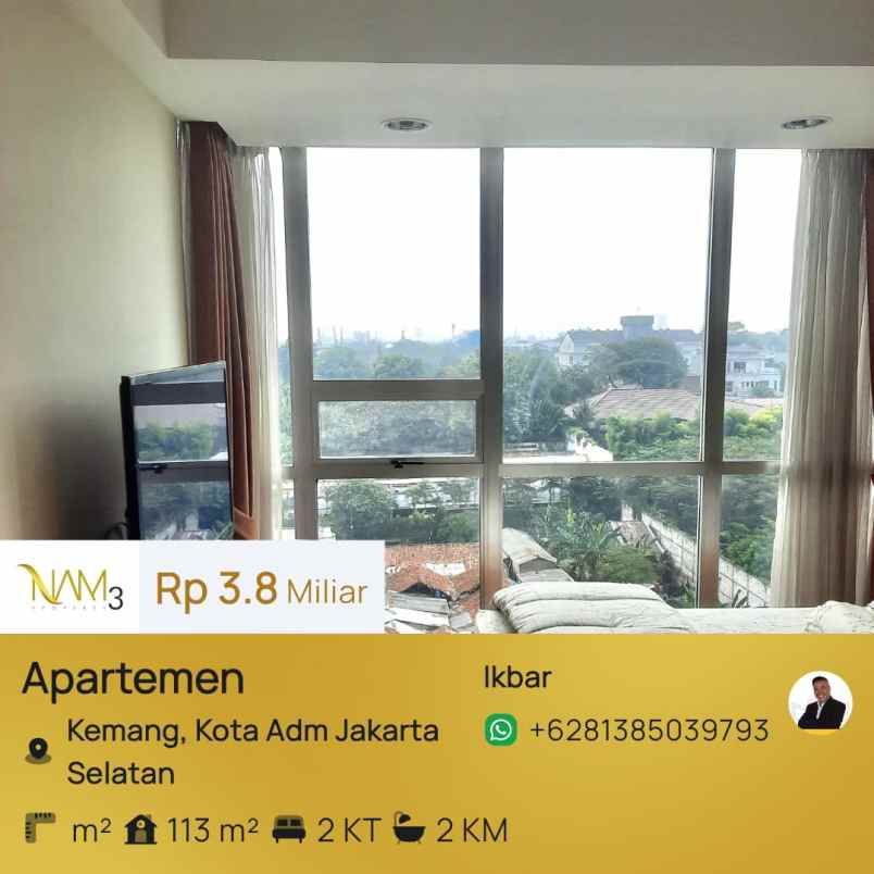 dijual apartemen jl bangka raya jakarta selatan