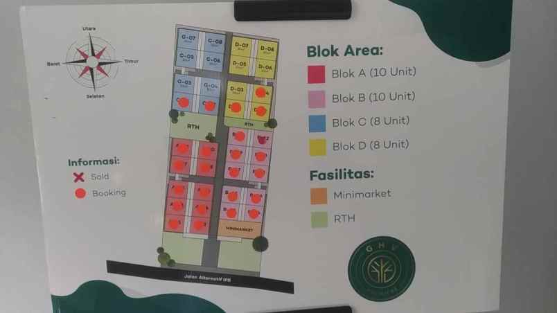 dijual kost cilubang mekar