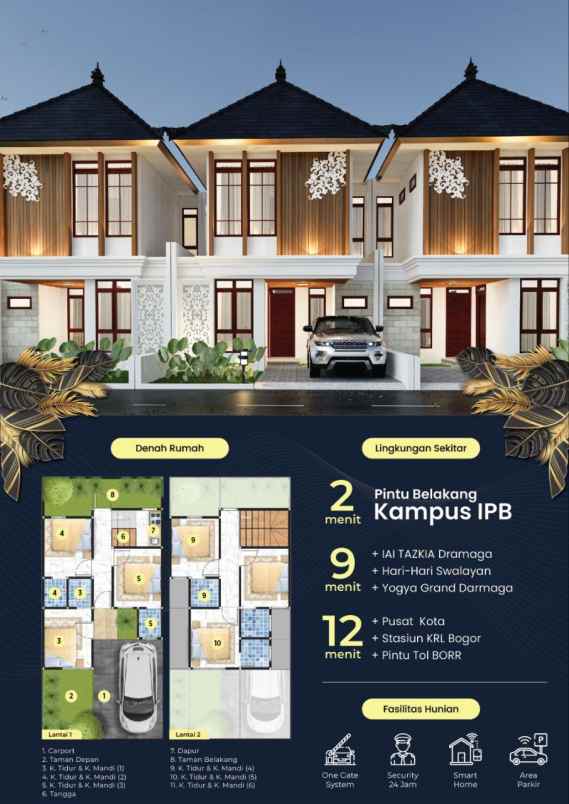 dijual kost dramaga 1 menit kampus ipb