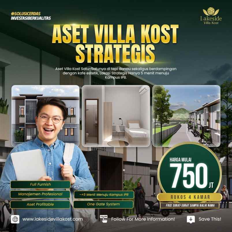 dijual kost dramaga
