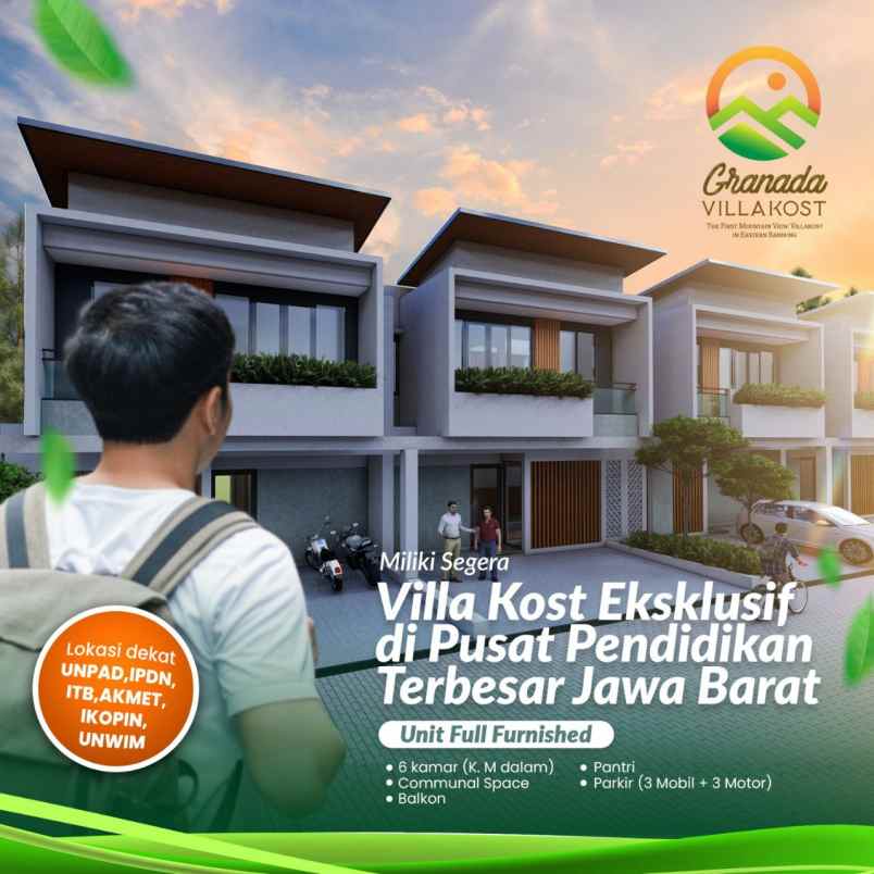 dijual kost jl daya taruna jatisari