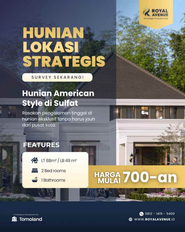 dijual kost merjosari