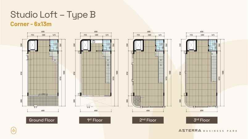 dijual ruko gudang kantor asterra bussines park bsd