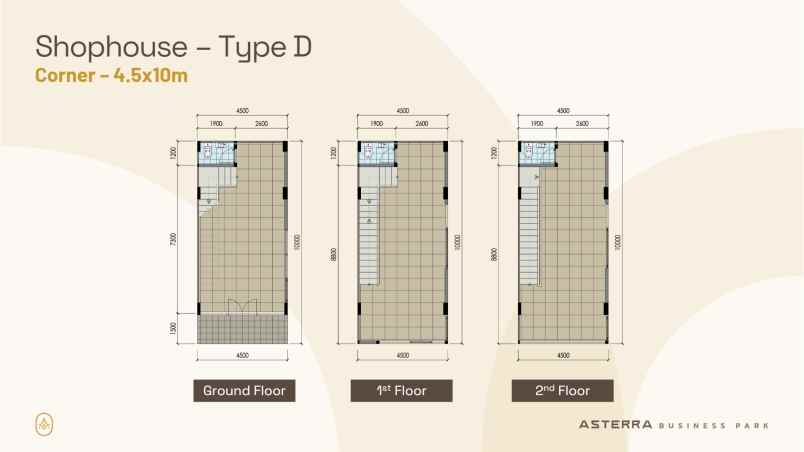 dijual ruko gudang kantor asterra bussines park bsd