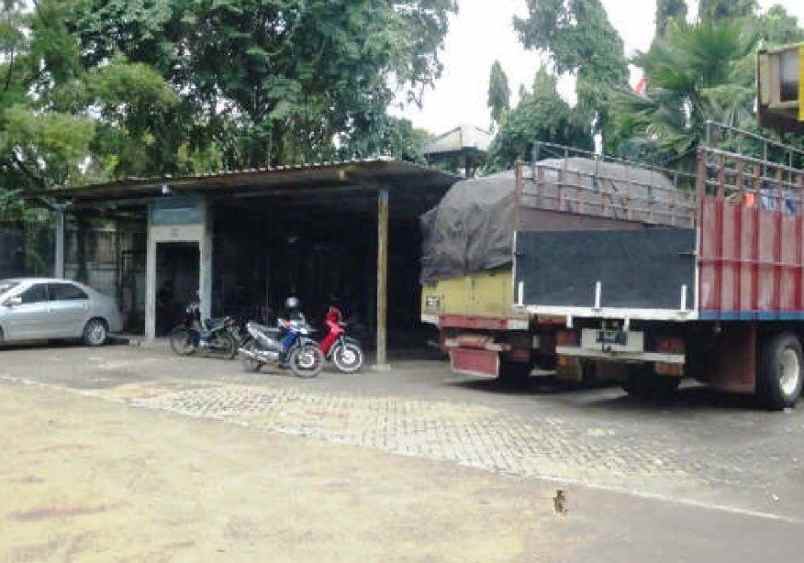 dijual ruko gudang kantor gudang di jalan raya