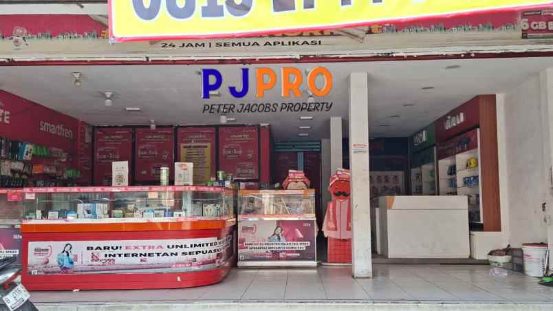 dijual ruko gudang kantor jalan marakas pondok ungu