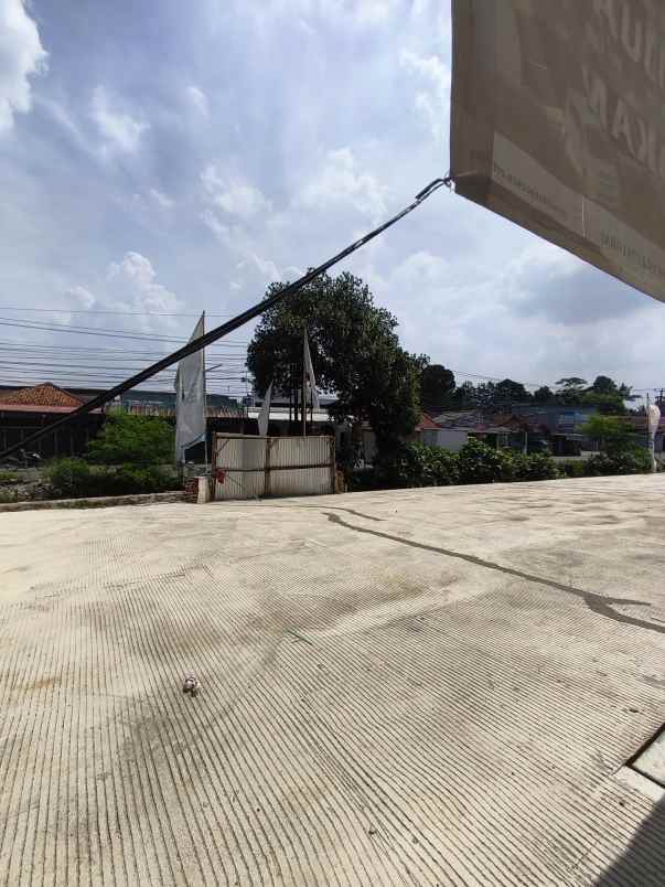 dijual ruko gudang kantor jalan raya citayam pondok