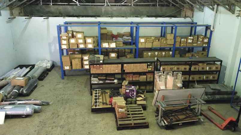 dijual ruko gudang kantor jalan raya wibawa mukti ii