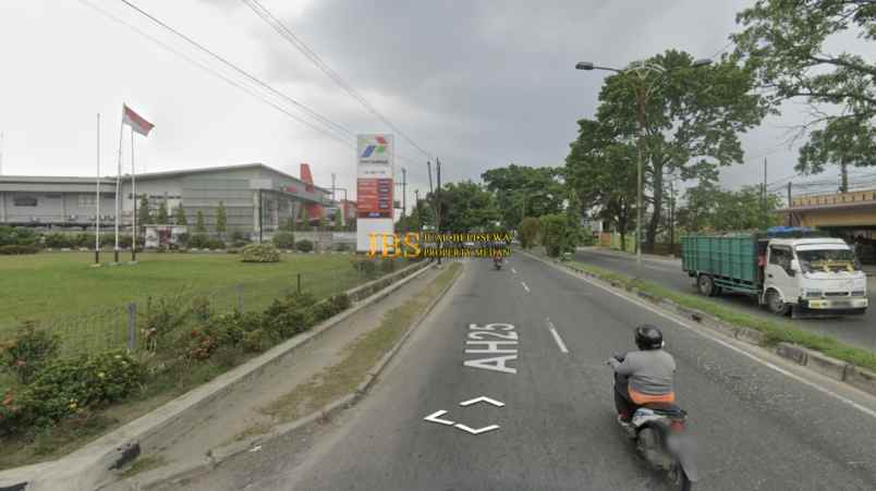 dijual ruko gudang kantor jalan sm raja xii km 9