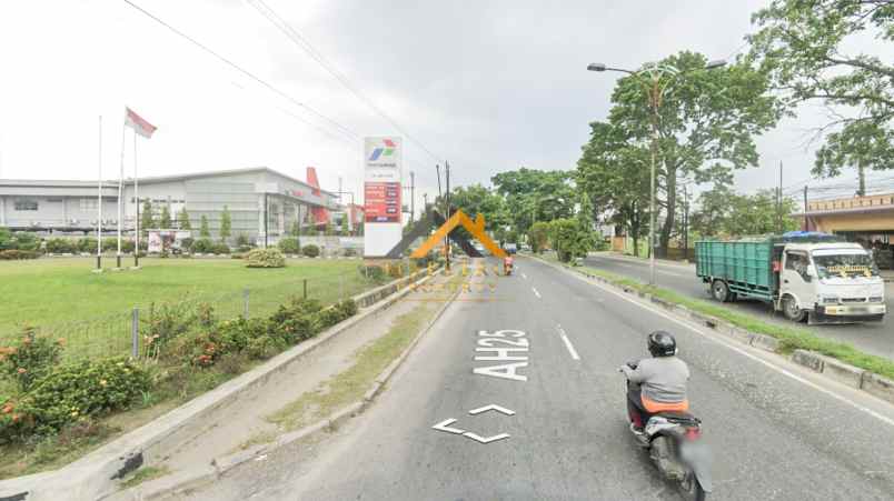 dijual ruko gudang kantor jalan sm raja xii km 9