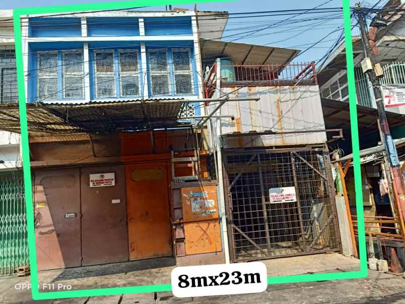 dijual ruko gudang kantor jl mangga besar taman sari