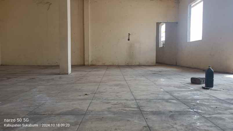 dijual ruko gudang kantor jl raya cibatu cisaat no