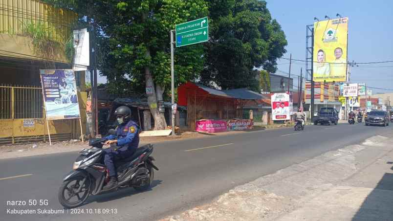 dijual ruko gudang kantor jl raya cibatu cisaat no