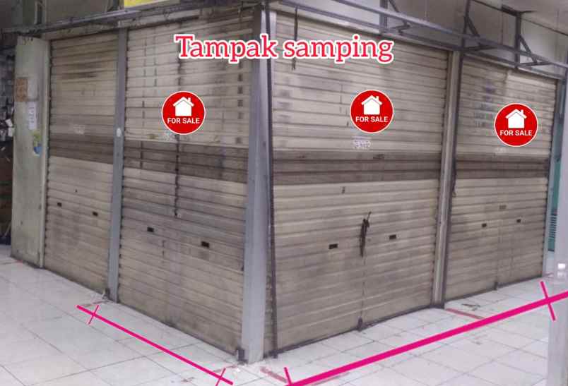 dijual ruko gudang kantor pusat grosir surabaya