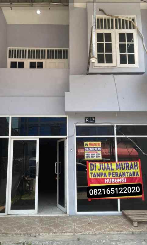 dijual ruko gudang kantor ruko malaka country