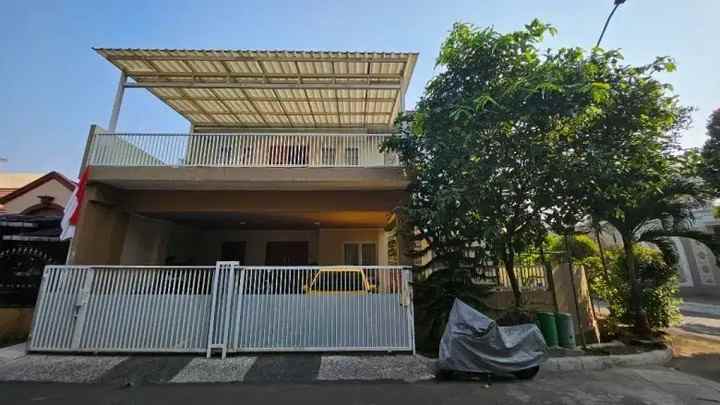 dijual rumah 2 lantai tengah kota cipondoh tangerang