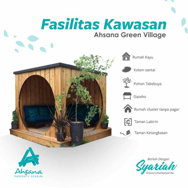 dijual rumah ahsana green village