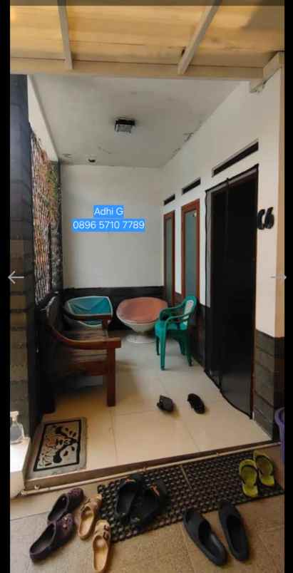 dijual rumah asri furnished dekat antapani bandung