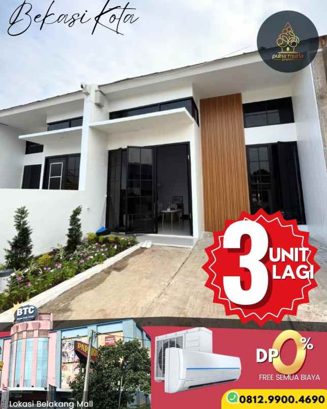 dijual rumah bekasi timur