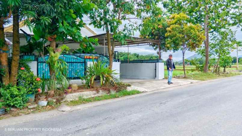 dijual rumah cantik view sawah gunung