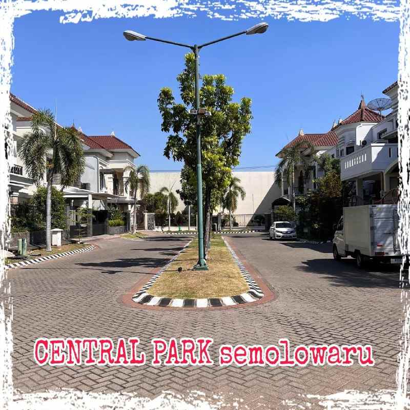 dijual rumah central park semolowaru