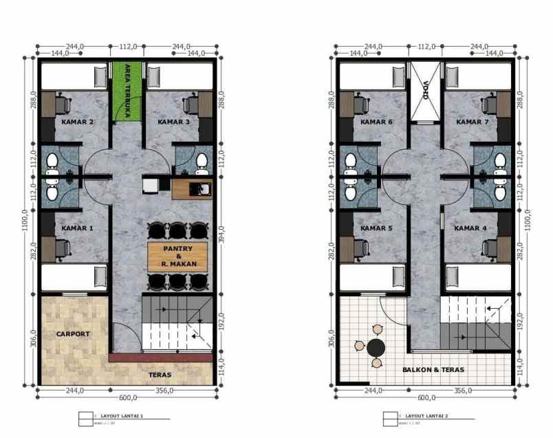 dijual rumah cikarawang