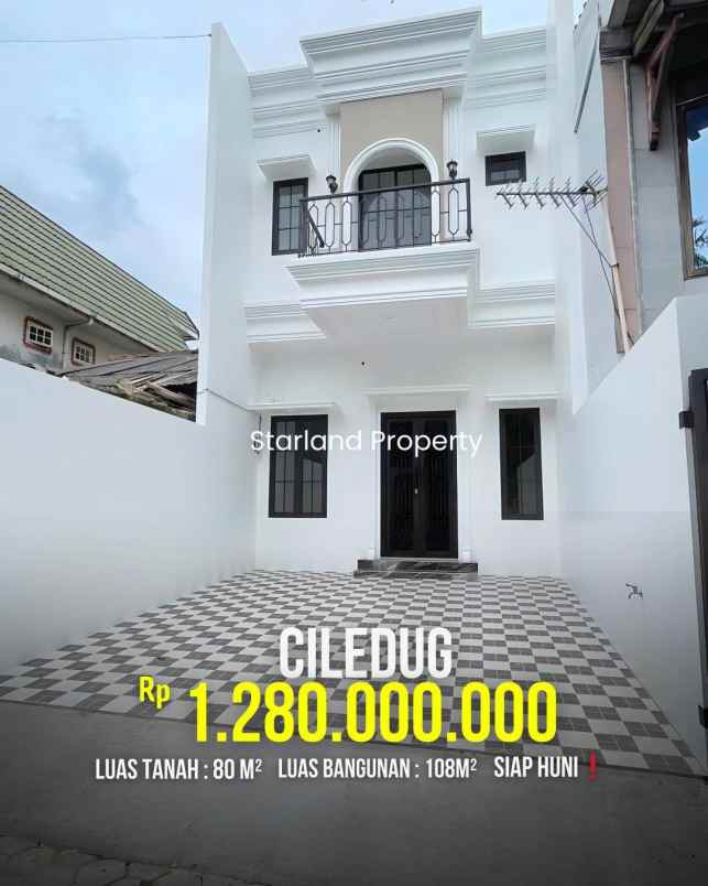 dijual rumah ciledug