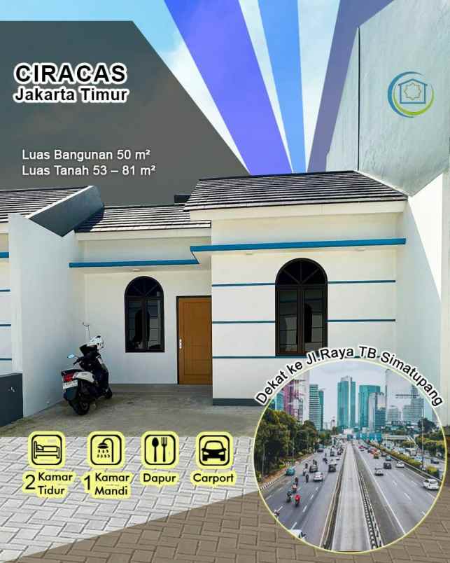 dijual rumah ciracas