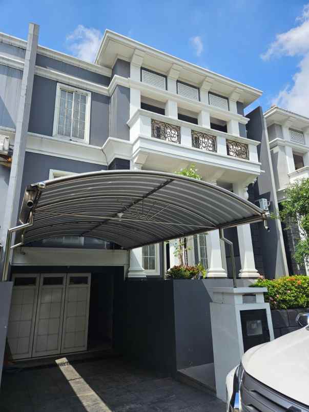 dijual rumah citraland raffles garden