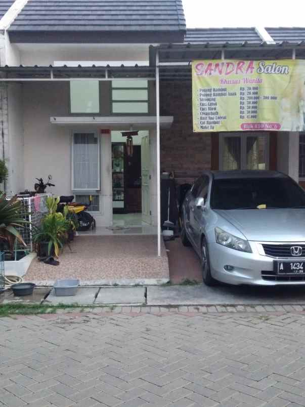 dijual rumah cluster blossomville kota