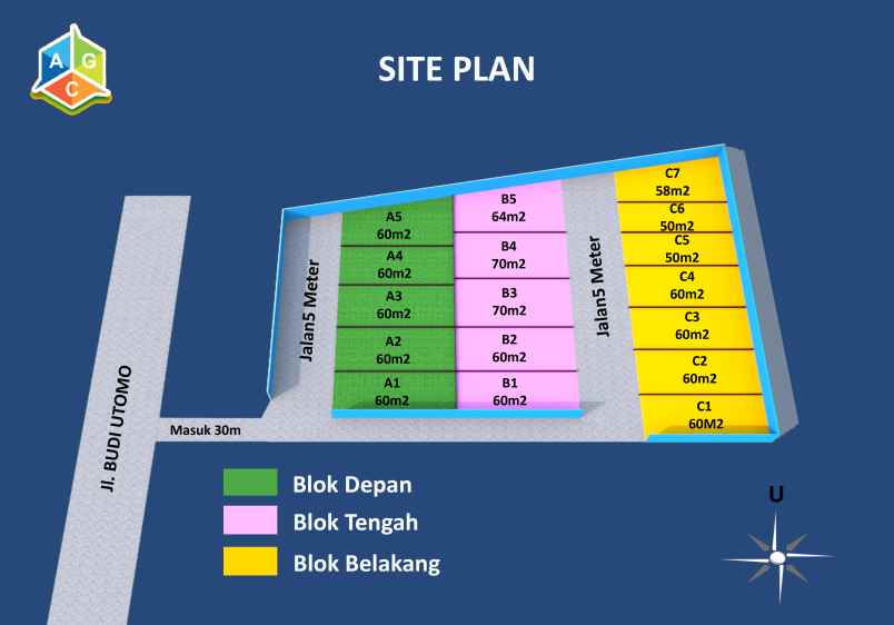 dijual rumah cluster modern baru di jepang kudus