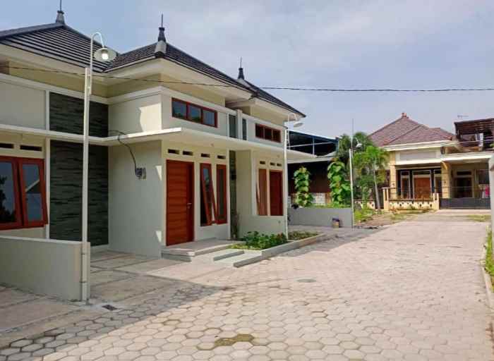 dijual rumah cluster modern baru di jepang kudus