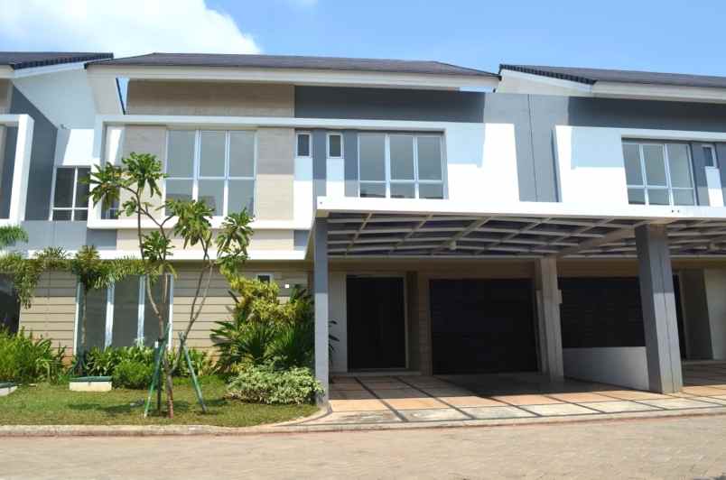 dijual rumah cluster palm spring jgc