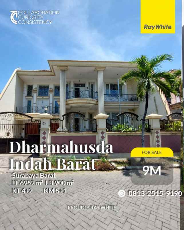 dijual rumah dharmahusada indah