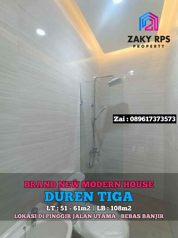 dijual rumah duren tiga