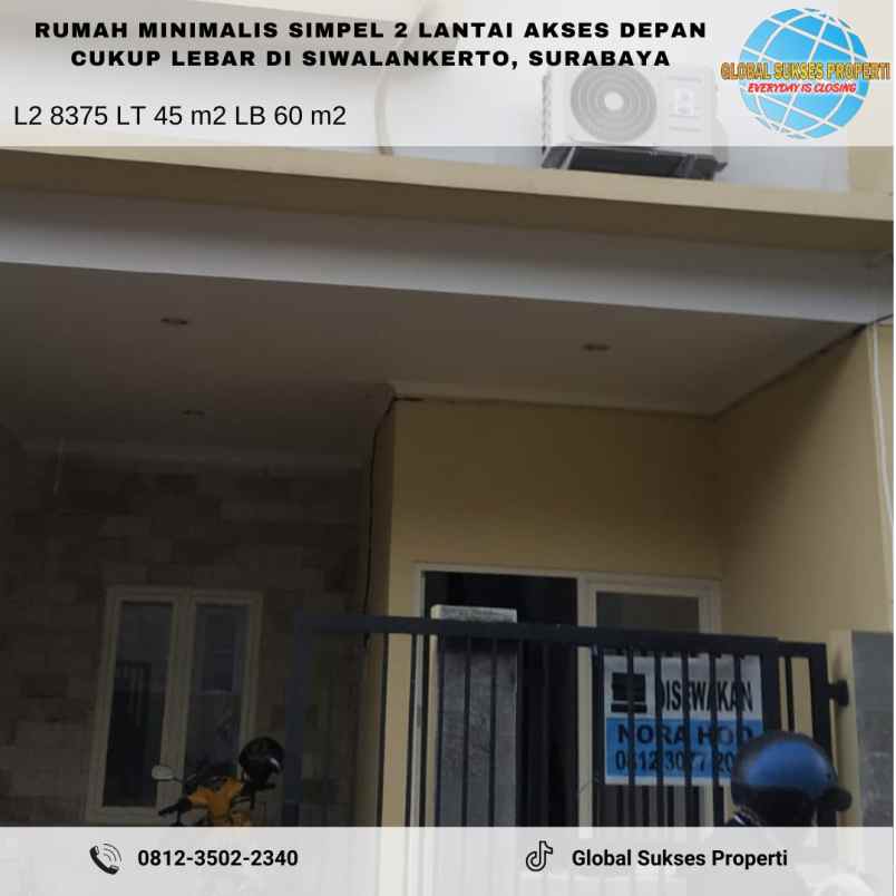 dijual rumah grand siwalankerto