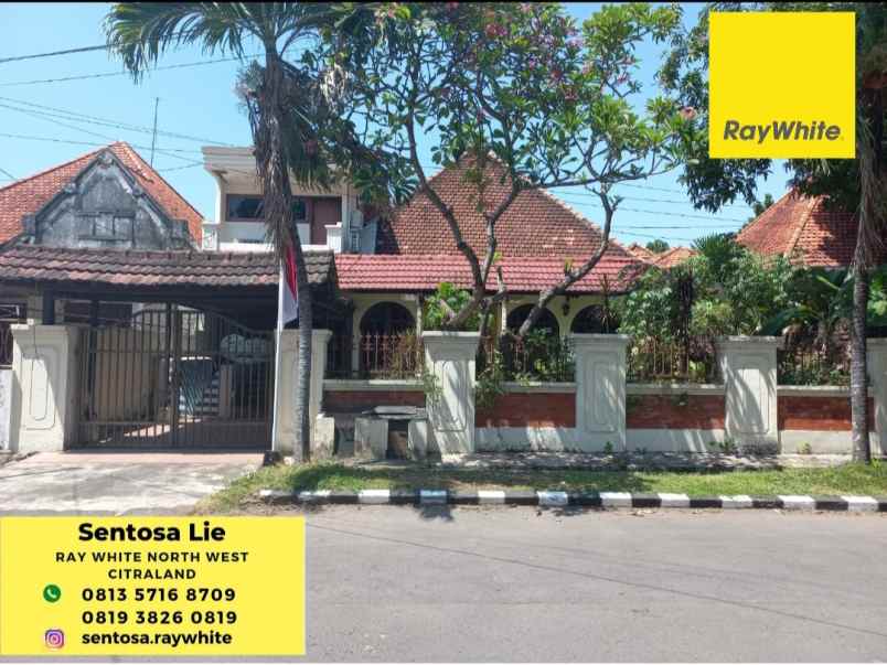 dijual rumah jalan barito