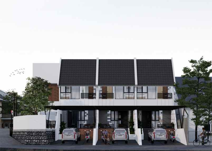 dijual rumah jalan bsj raya