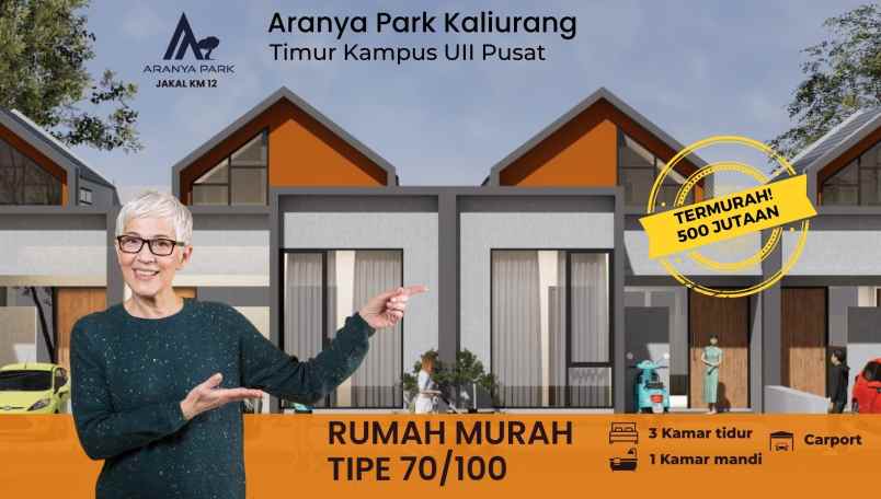 dijual rumah jalan kaliurang km 12