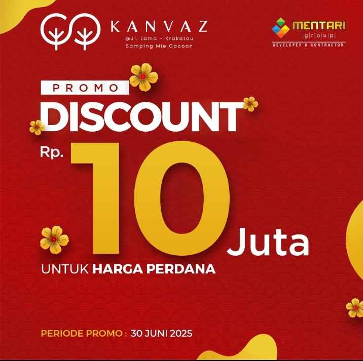 dijual rumah jalan lama krakatau