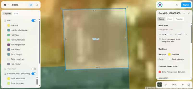 dijual rumah jalan nangka utara
