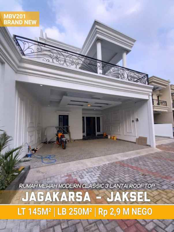 dijual rumah jalan raya jagakarsa