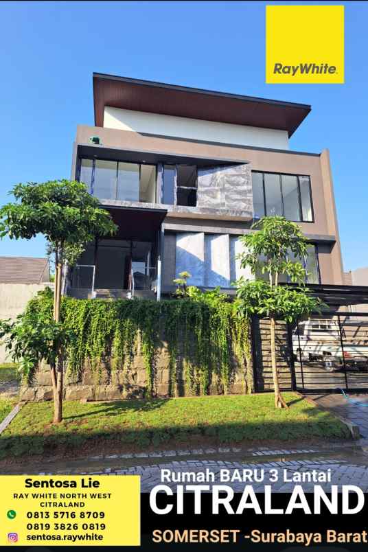 dijual rumah jalan somerset