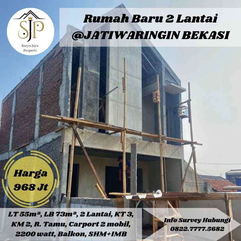 dijual rumah jatiwaringin pondok gede