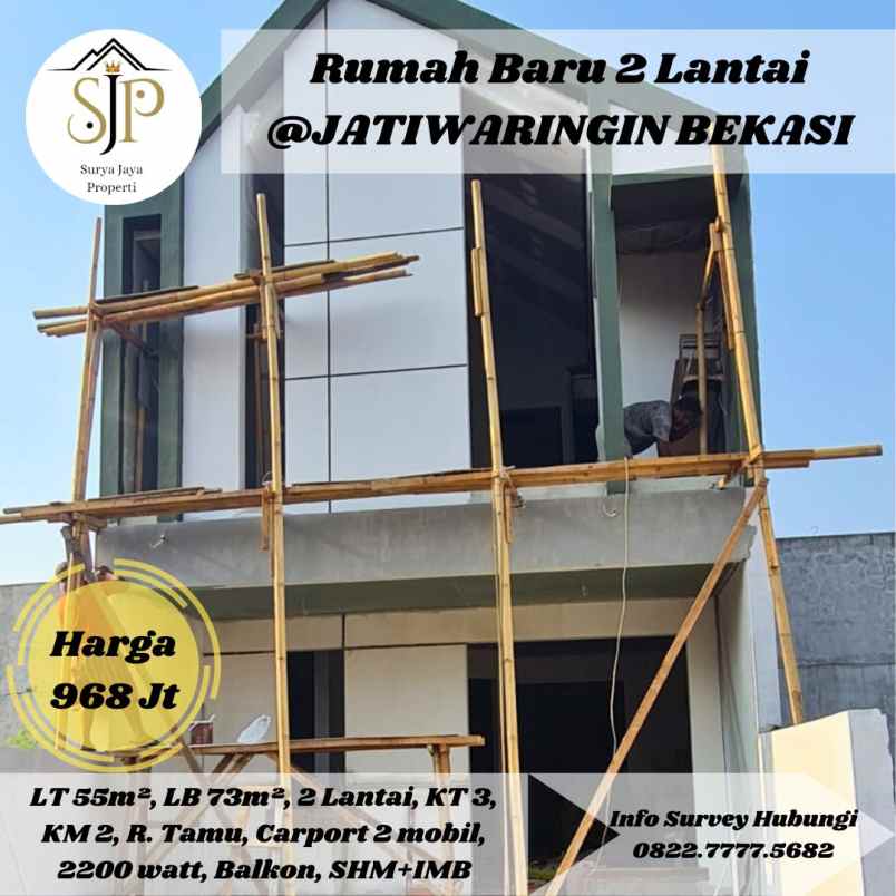 dijual rumah jatiwaringin pondok gede