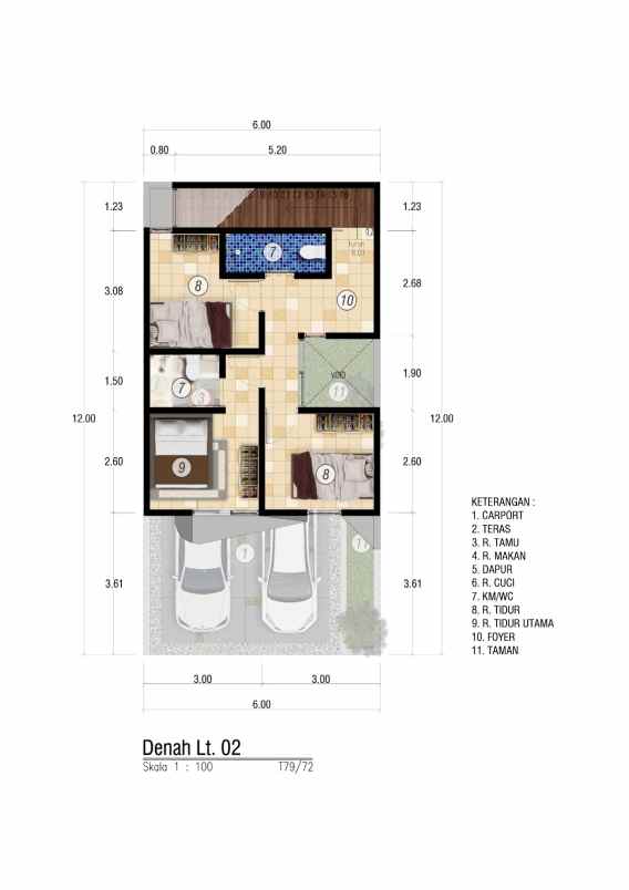 dijual rumah jl amprong no 41 bunulrejo