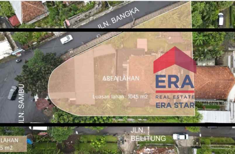 dijual rumah jl bangka baranangsiang